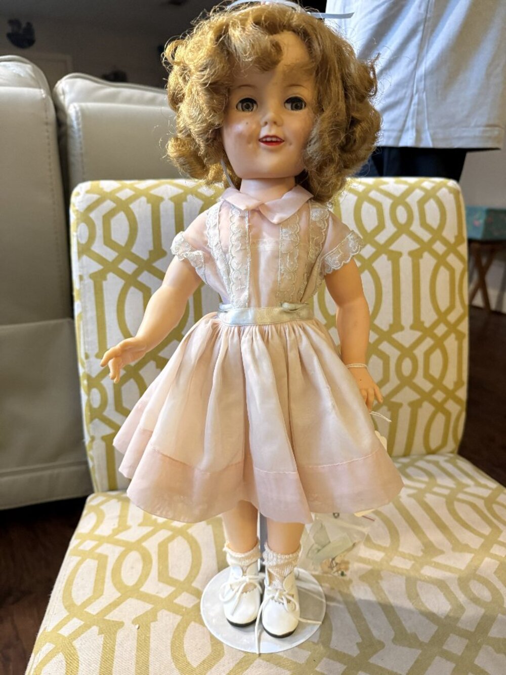 Vintage 1930's Ideal Shirley Temple Doll 18” ST-19-1